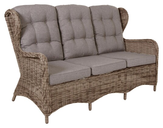 Brafab Rosita 3-pers. Loungesofa - Natur/Beige Brafab Rosita 3-pers. Loungesofa - Natur/Beige