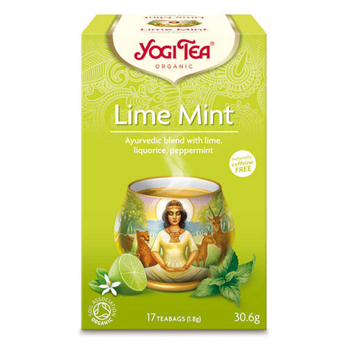 Yogi Tea Lime Mint Økologisk Te - 17 Poser