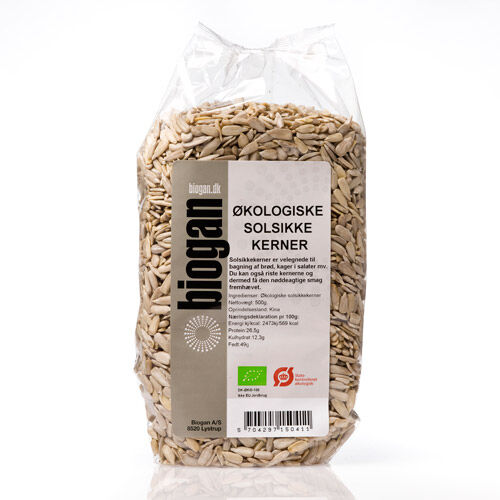 Biogan Solsikkekjerner 500g