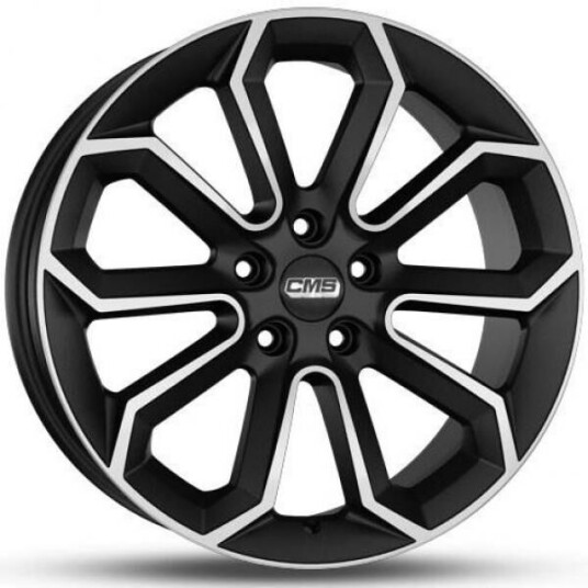 Cms C20 Diamond Matt Black 8x19 5x112 ET50 B57.1 Cms C20 Diamond Matt Black 8x19 5x112 ET50 B57.1