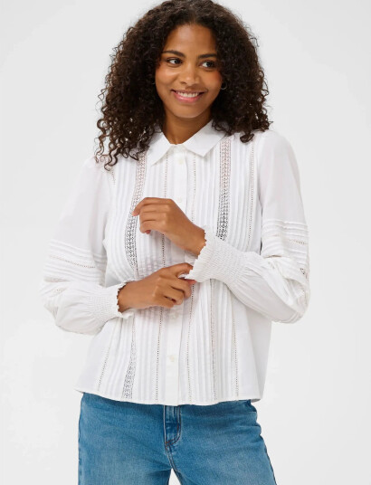 Kaffe Kabella Shirt White 42 Kaffe Kabella Shirt White 42