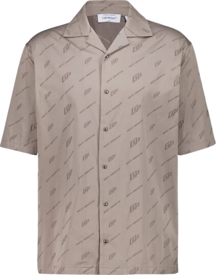Off White Herre Skjorter Brun L, Off White Herre Skjorter Brun L,