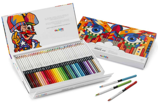 Carioca Plus Colored pencils 4mm, 40 pcs 809308 Carioca Plus Colored pencils 4mm, 40 pcs 809308
