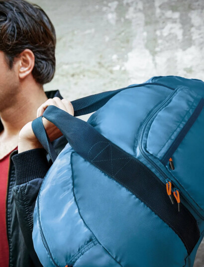 Go Travel Lightweight Foldable Adventure Bag Rpet - Blue - ONE SIZE