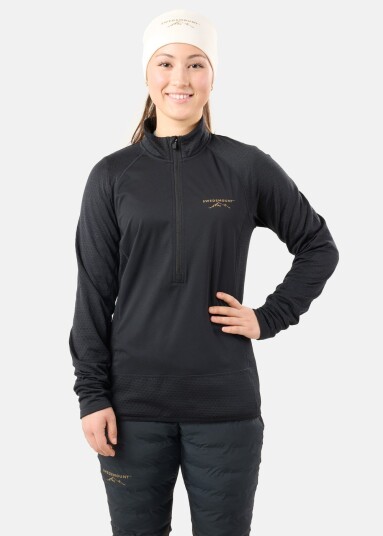 Swedemount Nordic Wind 1/2 Zip W Black 40 Fleecetrøyer