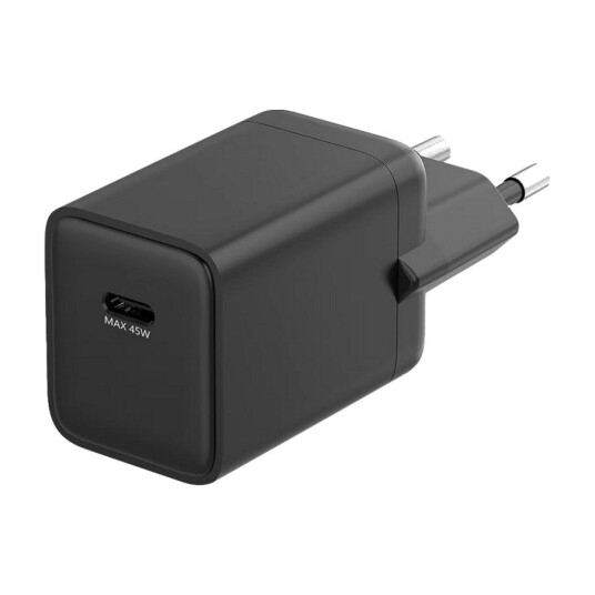 DACOTA PLATINUM 45 W GAN USB-C HURTIGLADER 1 PORT, SVART
