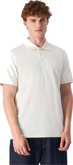 Champion Tonal Logo Polo T skjorte Herre Hvit M