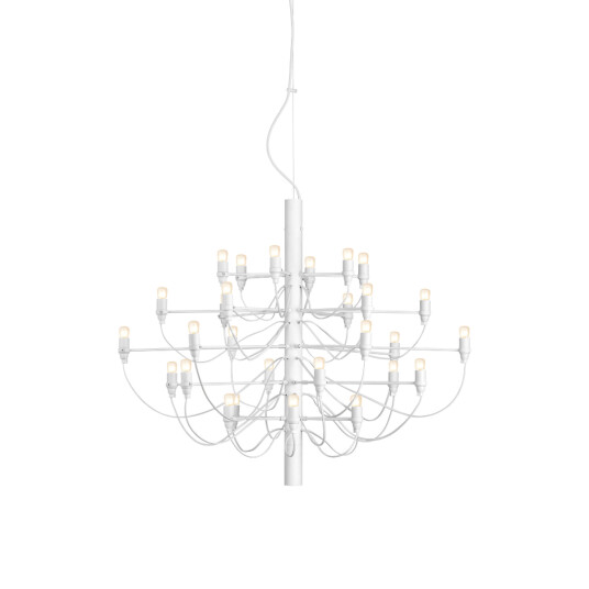 Other Brand Flos 2097/30 Sarfatti takkrone - Hvit