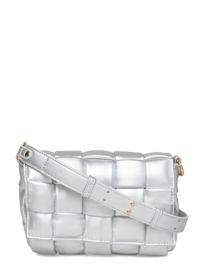 Noella Brick Bag   Silver   ONE SIZE