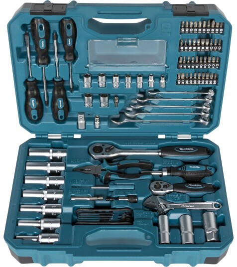 Makita E 08458 Verktøysett 87 Deler Makita E 08458 Verktøysett 87 Deler