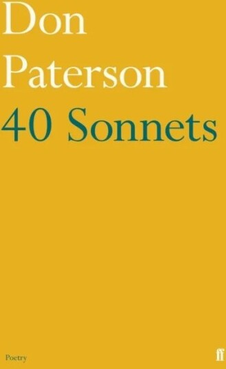 40 Sonnets Av Don Paterson 40 Sonnets Av Don Paterson