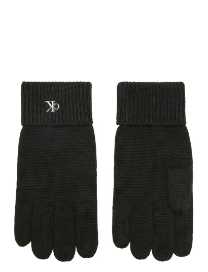 Calvin Klein Ck Fine Rib Gloves - Black - ONE SIZE Calvin Klein Ck Fine Rib Gloves - Black - ONE SIZE