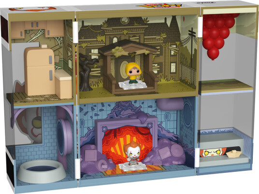 Funko Bitty Pop! Boxes: Figūrėlių Rinkinys: It Pennywise Lair