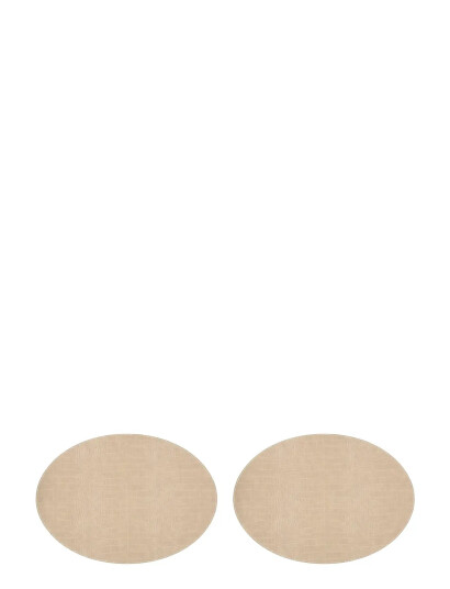 Noble House Bo Place Mat Crocodile 2-Pack - Beige - 30X45CM x 14