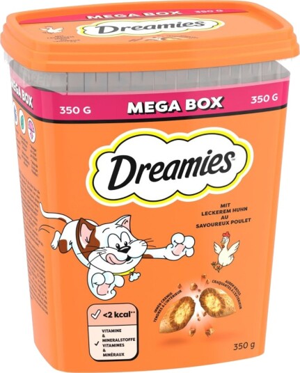 Dreamies Kattesnacks Mega Box Kylling 350 G