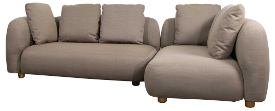 Cane-line Capture hjørnesofa Taupe 2st 2-seter ende H Beige