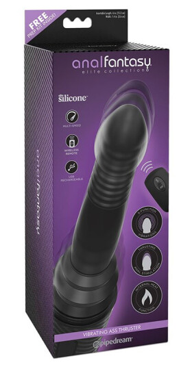 Anal Fantasy Elite Collection Anal Fantasy Elite Vibrerende Ass Thruster - Svart
