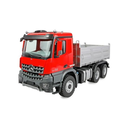 Amewi Mercedes Benz Arocs Dumper 6x6 Radiostyrt Lastebil 1:14 14+ År Rød