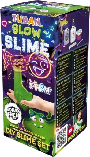 Tuban Super Glow In The Dark Slimsett 3+ År
