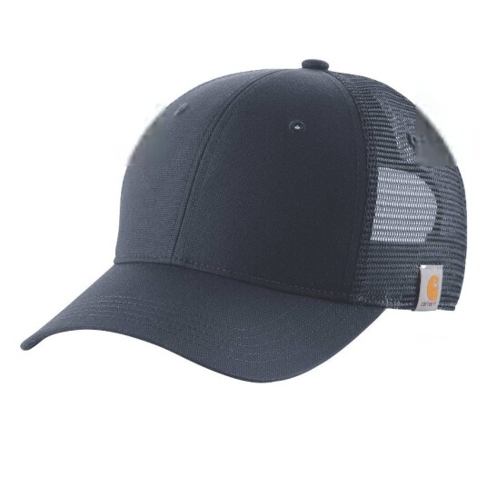 Carhartt Men"s Rugged Professional™ Series Canvas Mesh Back Cap Navy OneSize Carhartt Men"s Rugged Professional™ Series Canvas Mesh Back Cap Navy OneSize