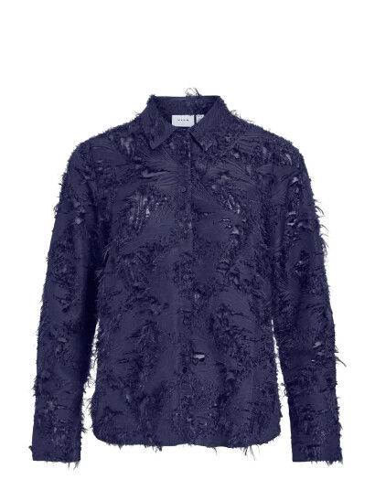 Vila Vimisanja L/S Shirt - Navy - 34