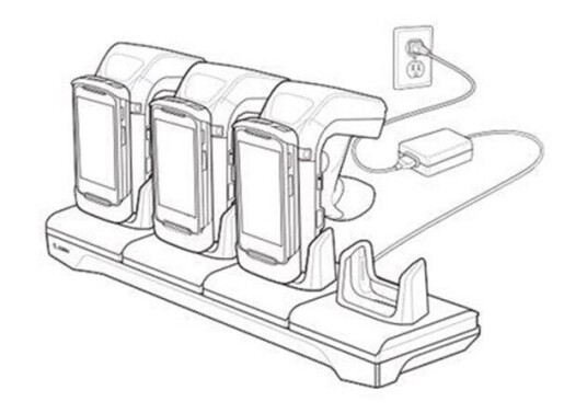 Zebra 4-Slot Charging Cradle