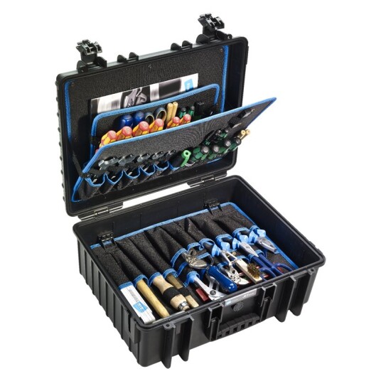 B&W Jumbo 6700 Hard Case for Tools - Svart Polypropylen
