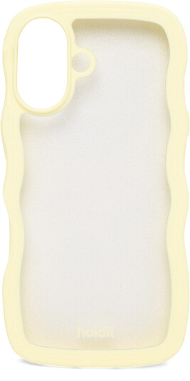 Holdit | Wavy Case Iphone Lemonade/Transparent | IPHONE 16