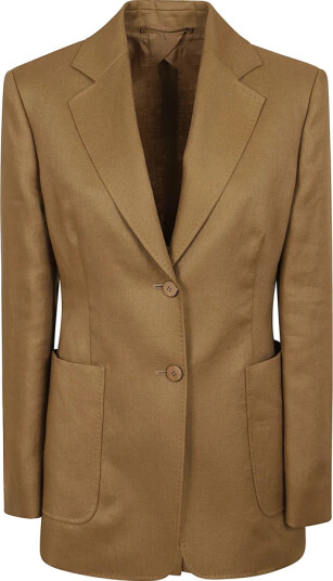 Max Mara Dame Jakker Beige XS,