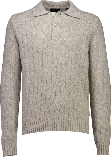 Lindbergh Rib Polo LT SAND MEL S