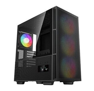 DeepCool CH560 Digital Midi Tower Kabinett med Vindu Svart DeepCool CH560 Digital Midi Tower Kabinett med Vindu Svart