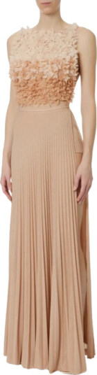 Elisabetta Franchi Dame Kjoler Beige M, Elisabetta Franchi Dame Kjoler Beige M,