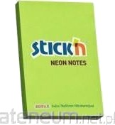 Stickn Notes Selvklebende Grønn Neon 241313