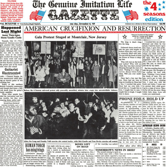 Genuine Imitation Life Gazette