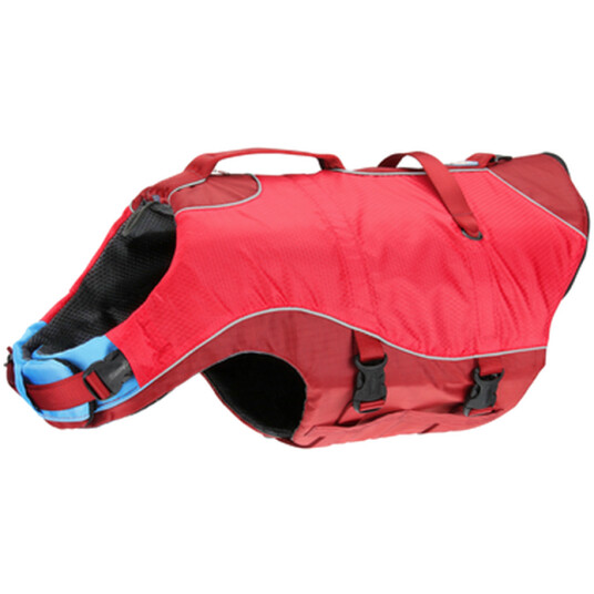 Surf N Turf Dog Life Jacket Red Large 47cm