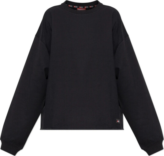 Diesel Dame Gensere & Hettegensere Svart M,
