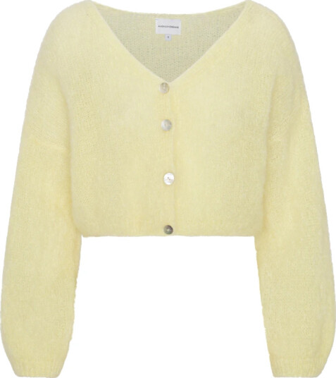 Americandreams Dame Strikkevarer Gul L,