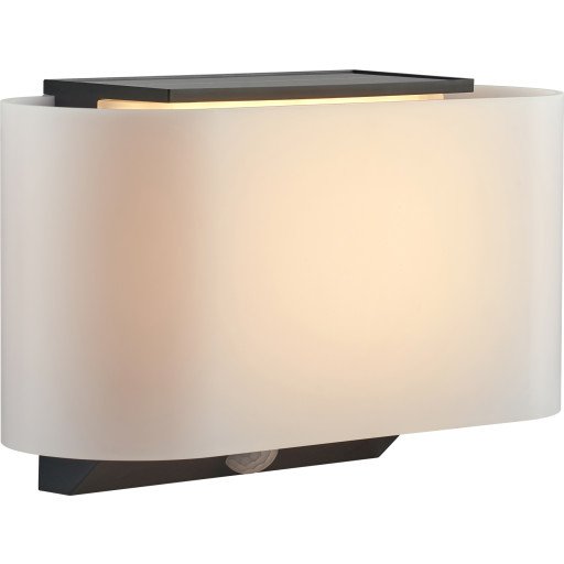 Other Brand Piola vegglampe for utendørsbruk Solcelle 5W m/sensor IP44 - Hvit Other Brand Piola vegglampe for utendørsbruk Solcelle 5W m/sensor IP44 - Hvit