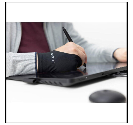 Wacom Tegnehansker med Berøringsfunksjon - Svart Wacom Tegnehansker med Berøringsfunksjon - Svart