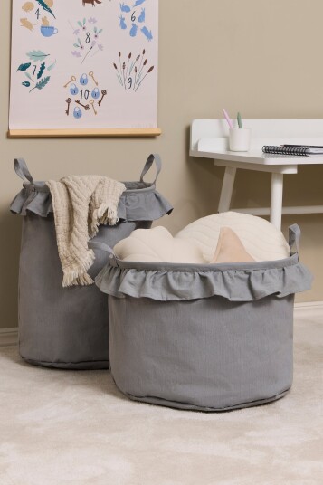 Alice & Fox DEMI Oppbevaringskurver 2-Pack Grå Alice & Fox DEMI Oppbevaringskurver 2-Pack Grå