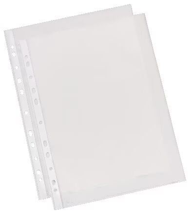 Plastlomme Standard 10 stk. A4 Klar