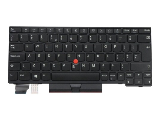 Lenovo - Erstatningstastatur For Bærbar Pc - Med Trackpoint - Qwerty - Storbritannia - Svart - Fru - For Thinkpad L13 Gen 2 L13 Yoga Gen 2 X13 Gen 1 Lenovo - Erstatningstastatur For Bærbar Pc - Med Trackpoint - Qwerty - Storbritannia - Svart - Fru - For Thinkpad L13 Gen 2 L13 Yoga Gen 2 X13 Gen 1