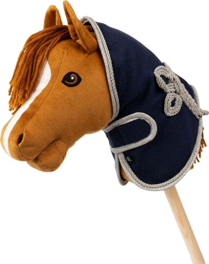 My Hobby Horse Fleecedekken Marineblå