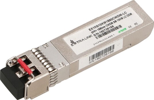 Extralink EX.13711 Nettverksmodul Fiberoptisk 10Gbps SFP+ 1590nm 10km LC