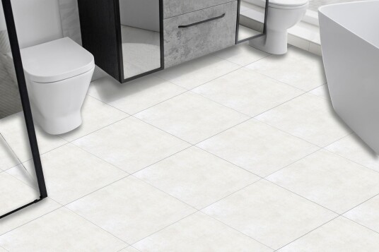 Elegante hvite gulvfliser 24 stk Elegante hvite gulvfliser 24 stk