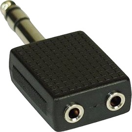 Inline 99304 3.5Mm Jack Female 2X3.5Mm Sort