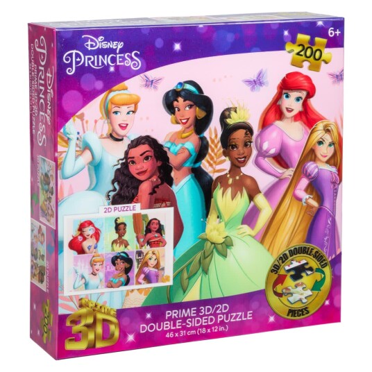 Disney 3D-Puzzle Double Sided 200 Princess 41040017-01