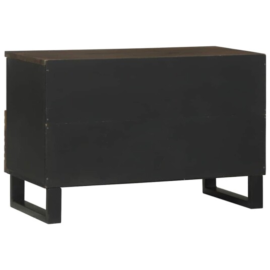 TV Cabinet med skuff Brun 70 x 33 x 46 cm heltre mango TV Cabinet med skuff Brun 70 x 33 x 46 cm heltre mango