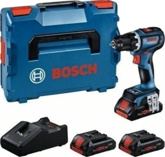 Bosch Professional Drill-/Skrutrekker GSR 3x18v Batterier (4.0ah)