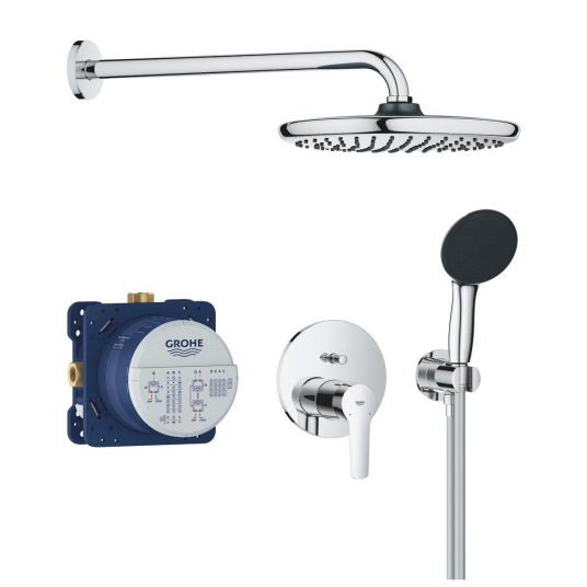 Grohe Vitalio Start Dusjpakke For innbygning 2 uttak Krom